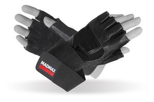 Перчатки для фитнеса MadMax MFG-269 Professional Exclusive M Black