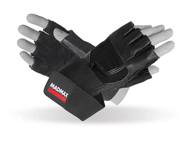 Перчатки для фитнеса MadMax MFG-269 Professional Exclusive M Black