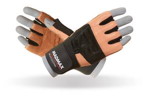 Перчатки для фитнеса MadMax MFG-269 Professional M Brown
