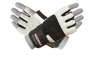 Перчатки для фитнеса MadMax MFG-269 Professional White L