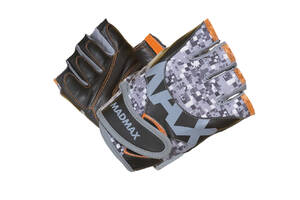 Перчатки для фитнеса MadMax MFG-831 Mti 83.1 Grey/Digital Camo L
