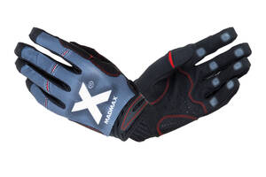 Перчатки для фитнеса MadMax MXG-102 X Gloves Black/Grey/White S