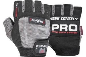 Перчатки для фитнеса Power System PS-2300 Fitness Grey/Black XS