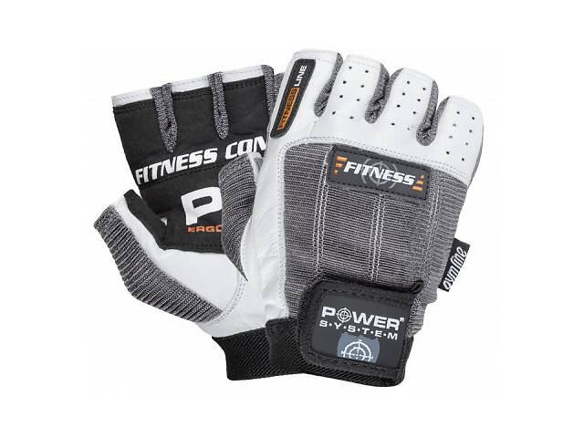 Перчатки для фитнеса Power System PS-2300 Fitness Grey/White XS