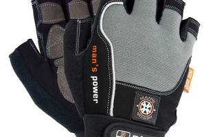 Перчатки для фитнеса Power System PS-2580 Man's Power Black/Grey XXL