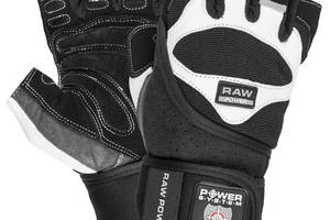 Перчатки для фитнеса Power System PS-2850 Raw Power Black/White M