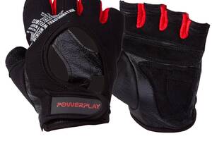 Перчатки для фитнеса PowerPlay 2222 Черные L