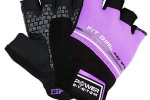 Перчатки для фитнеса и тяжелой атлетики Fit Girl Evo PS-2920 Power System S Фиолетовый (07289001)