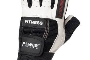Перчатки для фитнеса и тяжелой атлетики Fitness PS-2300 Power System S Черно-белый (07227004)
