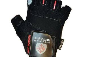 Перчатки для фитнеса и тяжелой атлетики Get Power PS-2550 Power System XL Черный (07227007)