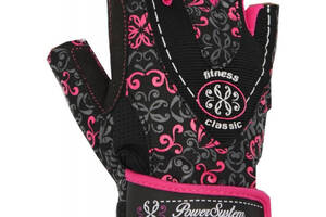 Перчатки для фитнеса и тяжелой атлетики Power System Classy PS-2910 XS Black-Pink