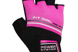 Перчатки для фитнеса и тяжелой атлетики Power System Fit Girl Evo PS-2920 XS Pink