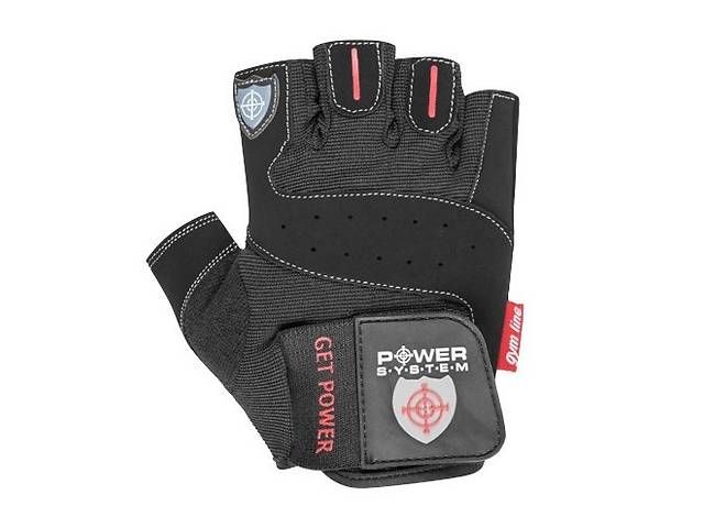 Перчатки для фитнеса и тяжелой атлетики Power System Get Power PS-2550 XS Черный