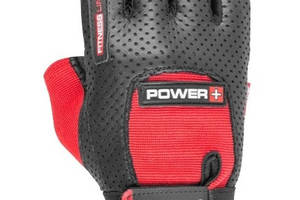 Перчатки для фитнеса и тяжелой атлетики Power System Power Plus PS-2500 M Black/Red