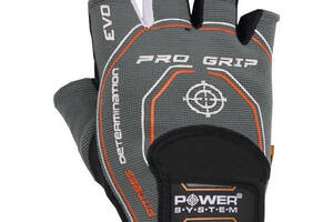 Перчатки для фитнеса и тяжелой атлетики Power System Pro Grip EVO M Grey (PS_2250E_M_Grey)