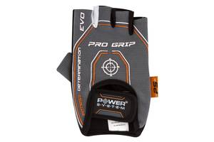 Перчатки для фитнеса и тяжелой атлетики Power System Pro Grip EVO PS-2250E L Grey