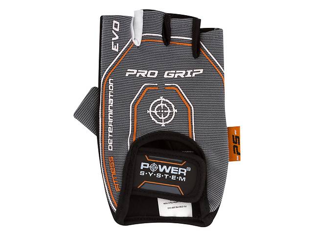 Перчатки для фитнеса и тяжелой атлетики Power System Pro Grip EVO PS-2250E L Grey