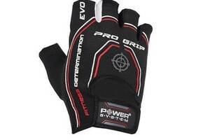 Перчатки для фитнеса и тяжелой атлетики Power System Pro Grip EVO PS-2250E M Черный (07227047)