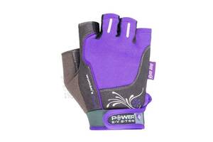 Перчатки для фитнеса и тяжелой атлетики Power System Woman Power PS-2570 XS Purple