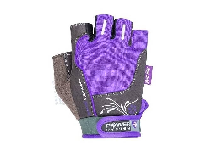 Перчатки для фитнеса и тяжелой атлетики Power System Woman Power PS-2570 XS Purple