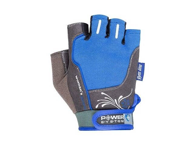 Перчатки для фитнеса и тяжелой атлетики Power System Woman Power PS-2570 XS Blue