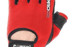 Перчатки для фитнеса и тяжелой атлетики Pro Grip PS-2250 Power System M Красный (07227003)