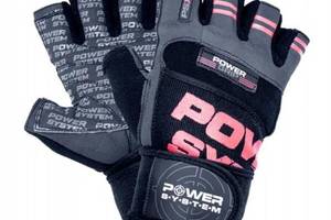 Перчатки для фитнесса Power System PS-2800 Power Grip XL Черный