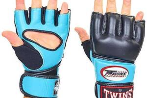 Перчатки для MMA GGL-4 Twins L Голубо-черный (37426019)