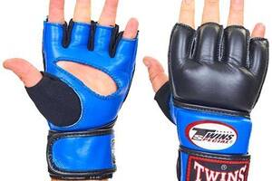 Перчатки для MMA GGL-4 Twins M Сине-черный (37426019)