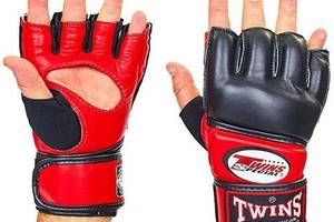 Перчатки для MMA GGL-4 Twins XL Черно-красный (37426019)