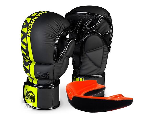 Перчатки для ММА Phantom APEX Sparring NEON L/XL + капа