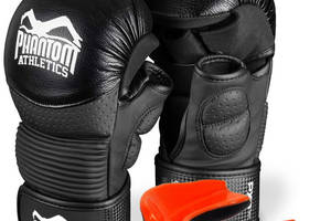 Перчатки для ММА Phantom RIOT Pro Black L/XL + капа