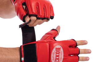 Перчатки для смешанных единоборств MMA BOXER 5020 05020-02 M Красный