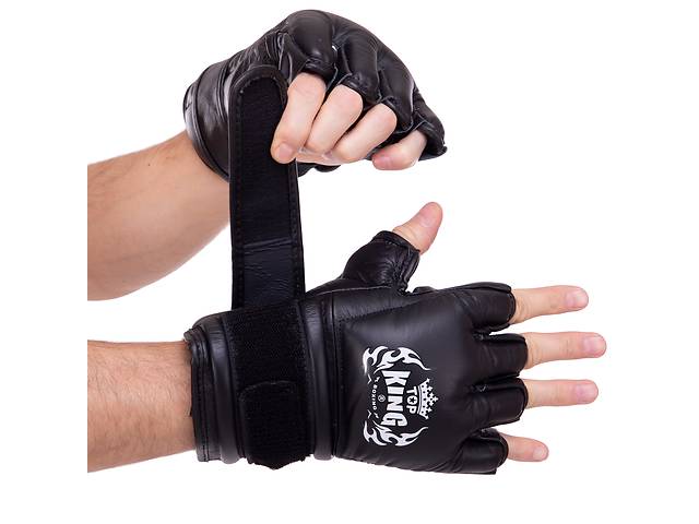 Перчатки для смешанных единоборств MMA TOP KING Extreme TKGGE S Черный