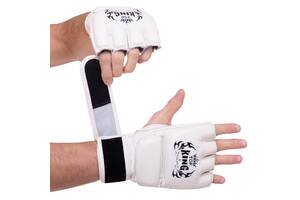Перчатки для смешанных единоборств MMA TOP KING Super TKGGS XL Белый