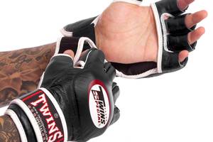 Перчатки для смешанных единоборств MMA TWINS GGL-6 XL Черный