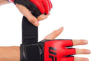 Перчатки для смешанных единоборств MMA UFC Contender UHK-69140 L/XL Красный