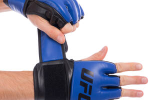 Перчатки для смешанных единоборств MMA UFC Contender UHK-69141 S/M Синий