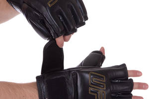 Перчатки для смешанных единоборств MMA UFC PRO Prem UHK-75059 L Черный