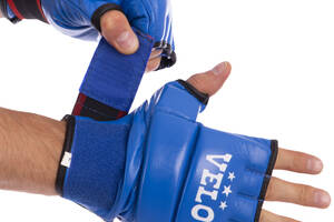 Перчатки для смешанных единоборств MMA VELO ULI-4023 L Синий