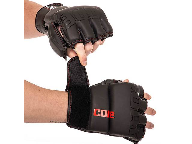Перчатки для смешанных единоборств MMA VL-8536 Core L Черный (37568011)