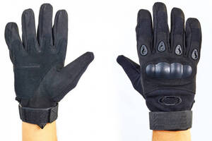 Перчатки тактические с закрытыми пальцами и усил. протектор OAKLEY BC-4623 Черный L (KL00200)