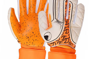 Перчатки вратарские с защитой пальцев Fdsport FB-2004 FDSO 8 Оранжевый (57508345)