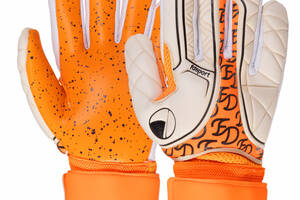 Перчатки вратарские с защитой пальцев Fdsport SP-Sport FB-2004 размер 9 Оранжевый