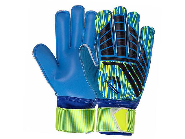 Перчатки вратарские с защитой пальцев Flyden FB-911 FDSO 10 Синий (57508346)