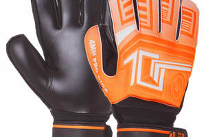 Перчатки вратарские с защитой пальцев PRO GIGA SP-Sport FB-927 размер 8 Оранжевый