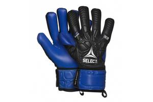 Перчатки вратарские Select Goalkeeper Gloves 33 Allround черный синий Уни 9,5 (19,5см) 601330-152-9,5