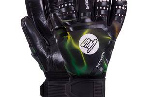 Перчатки вратарские SOCCERMAX GK-015 10 Черный