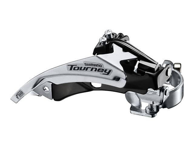 Переключатель перед. 42T под трубу 34,9мм в+н/тяга нижн. хомут SHIMANO FD-TY500