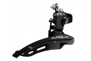 Переключатель перед. индекс. под трубу 28,6мм в/тяга черн. SHIMANO FD-TZ500